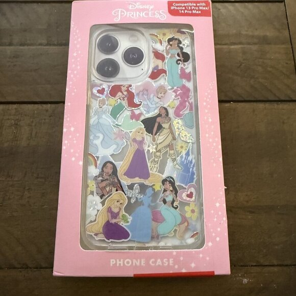 Disney Princess iPhone Case Compatible With 13/14 Pro Max New Jasmine Cinderella - Picture 1 of 5